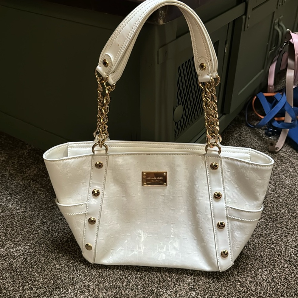 Michael Kors Patent Leather Bag. Well used but lots of life left!